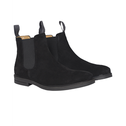Berkeley | Suede Chelsea Boot | Herrestøvle Sort